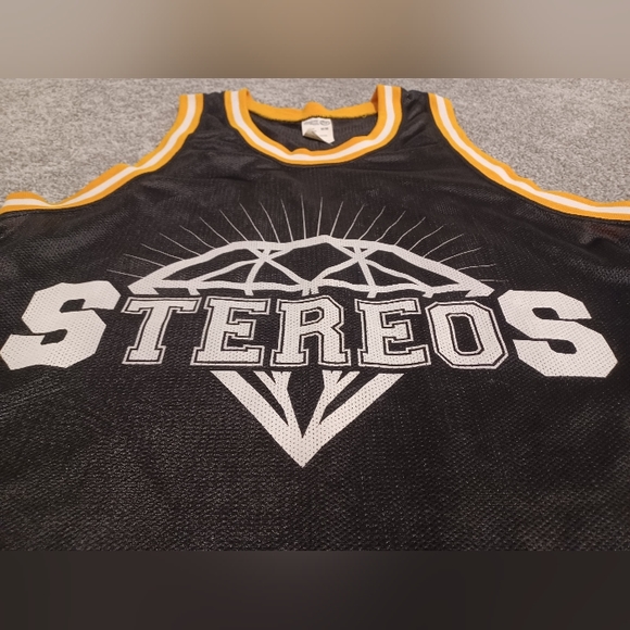 ☆RARE☆ 'Stereos' Edmonton Pop Band Merchandise on Vintage Alth Knit. / 1 of 1 - Picture 1 of 4